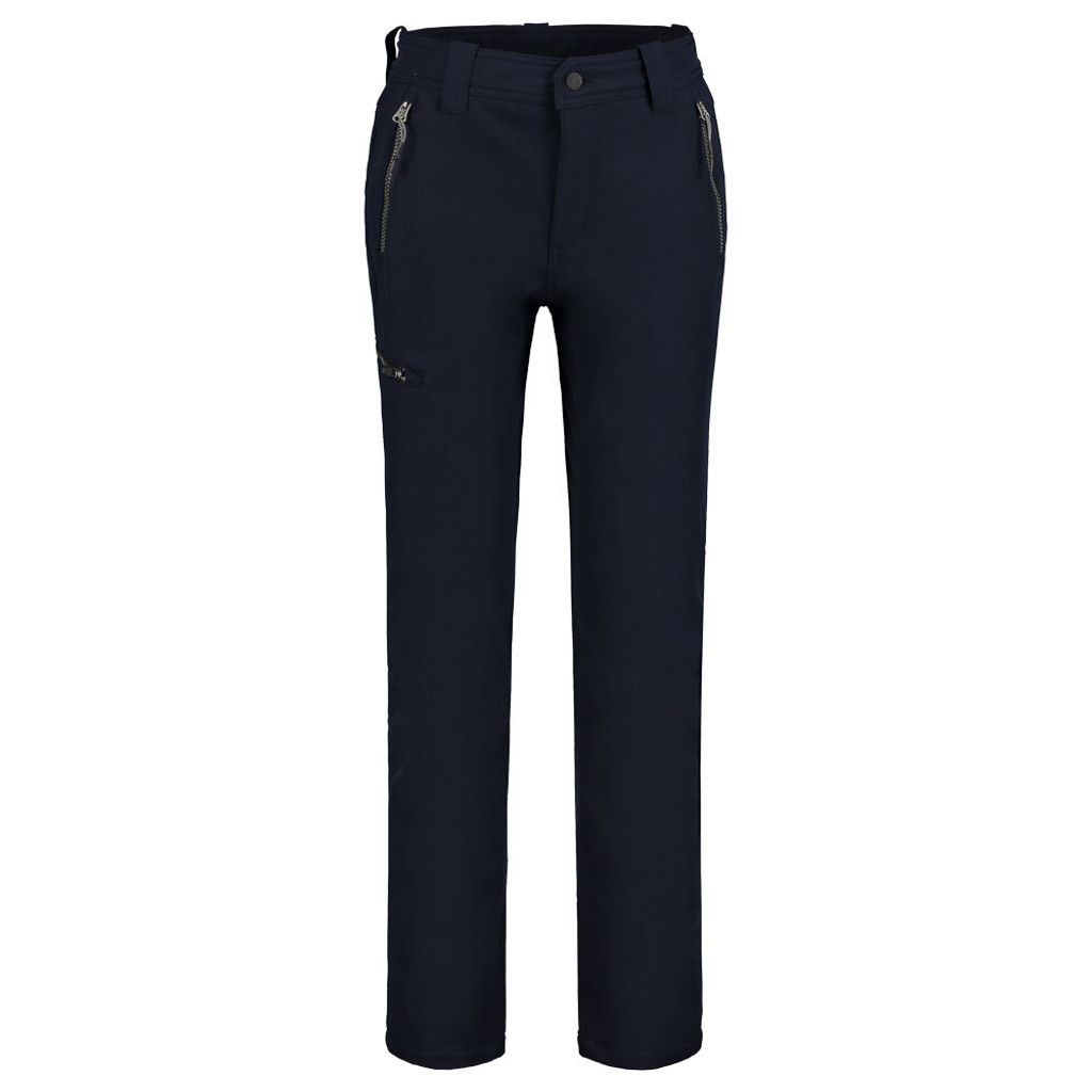 Icepeak Softshellhose Damen mit Fleecefutter EP Arcola in Kurzgröße, Farbe:Blau, Größe:21