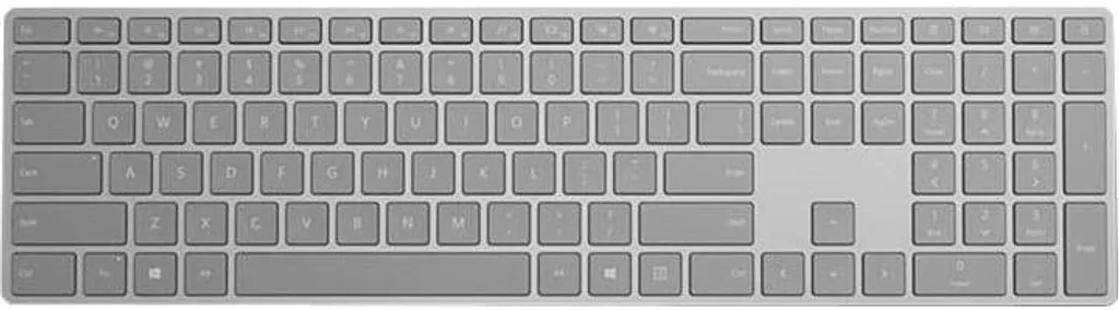 Clavier Bluetooth Microsoft Surface Gris - Accessoire sans fil AT/DE