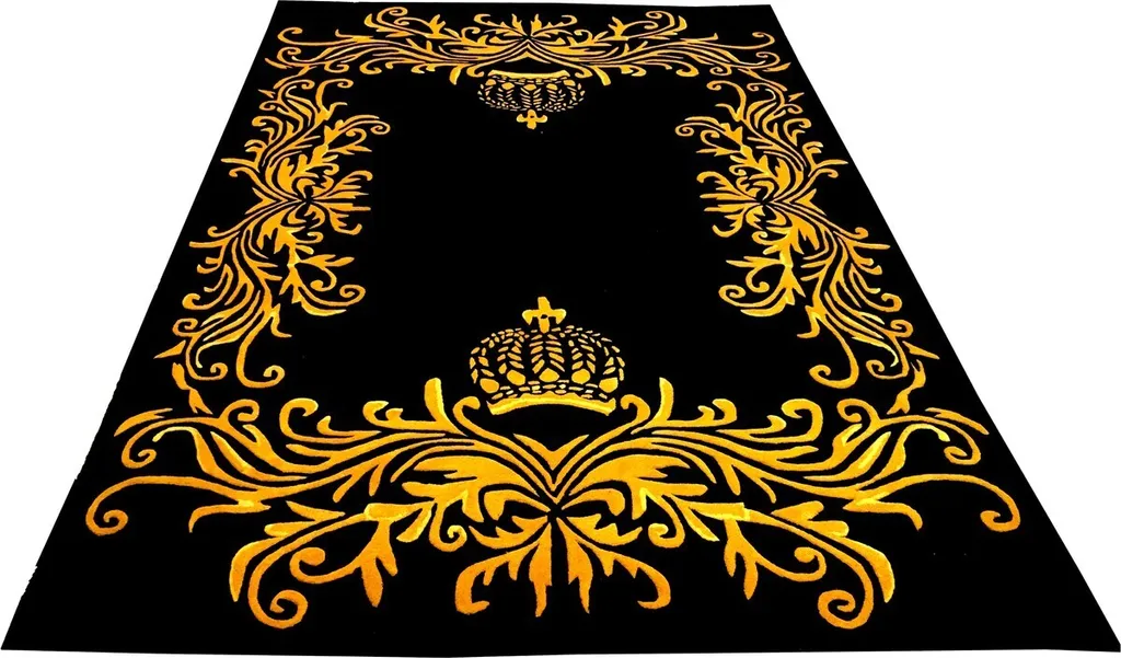 Tapis design baroque en laine Harald Glööckler Pompöös 80 x 150 cm