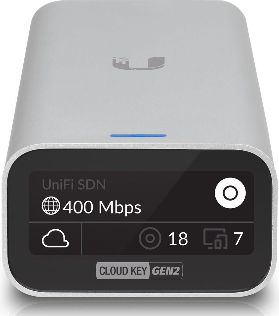 Ubiquiti UniFi Cloud Key Gen2, 2 GHz, 2 GB, Gigabit Zdjęcie produktu 