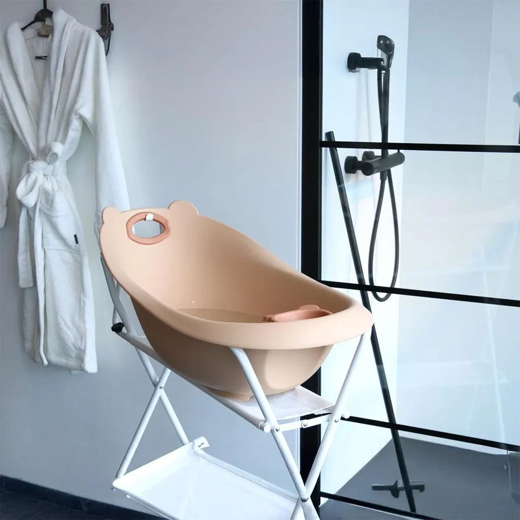 Baigner Bébé Facilement avec le Support B-Bath Bear Terracotta Chic - 9