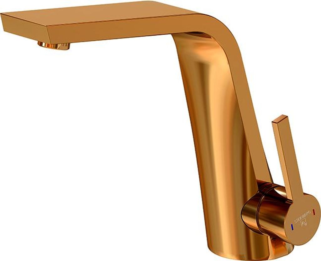Steinberg Serie 260 Waschtischarmatur, ohne Ablaufgarnitur, Ausladung 158mm, 26010101RG