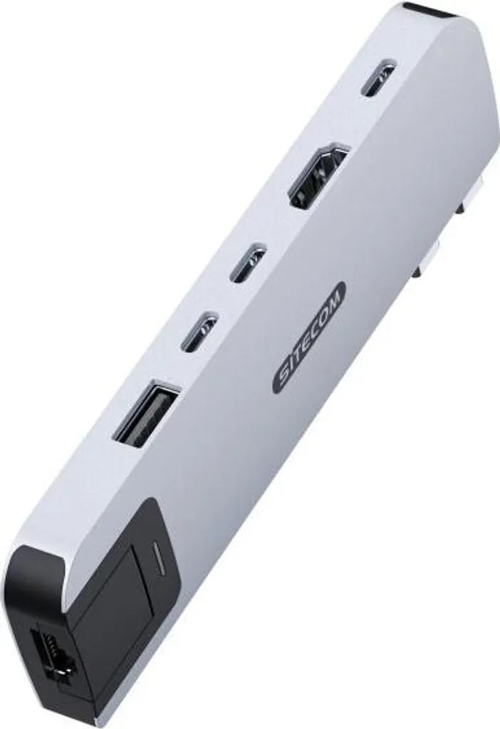 Hub Sitecom AC-2001 Argento MacBook Air M1 M2 M3 - Design Elegante