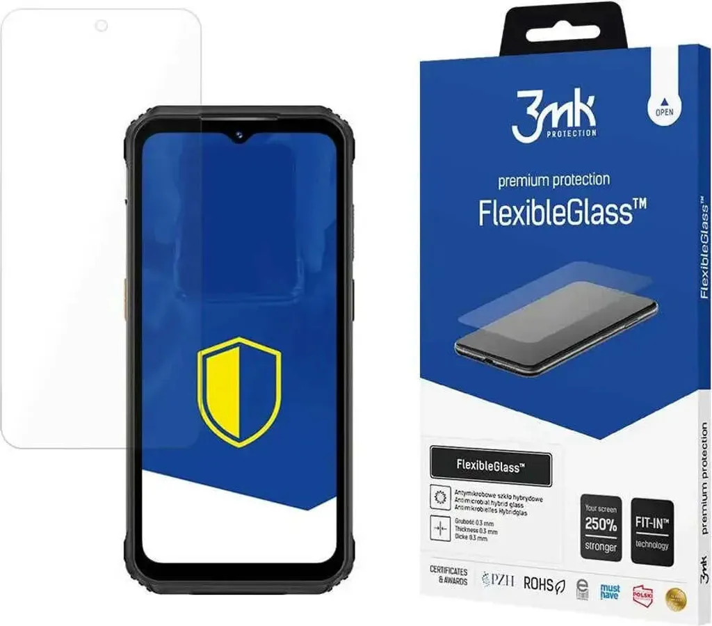 Protezione Schermo 3mk FlexibleGlass Ulefone Armor 21 - Solo 0.3mm