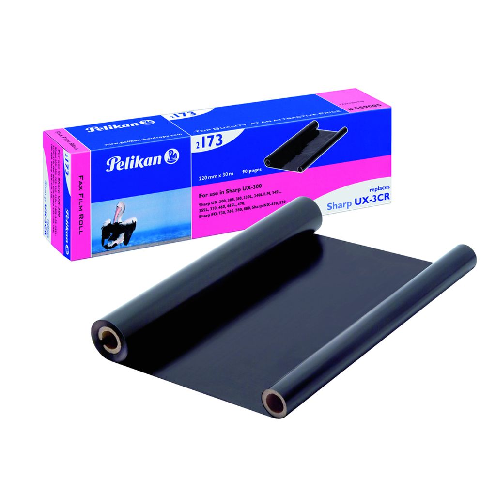 Pelikan 2173 Thermotransfer Farbband - Schwarz - 1 Box - Thermotransfer - 90 Seiten - 1er Box