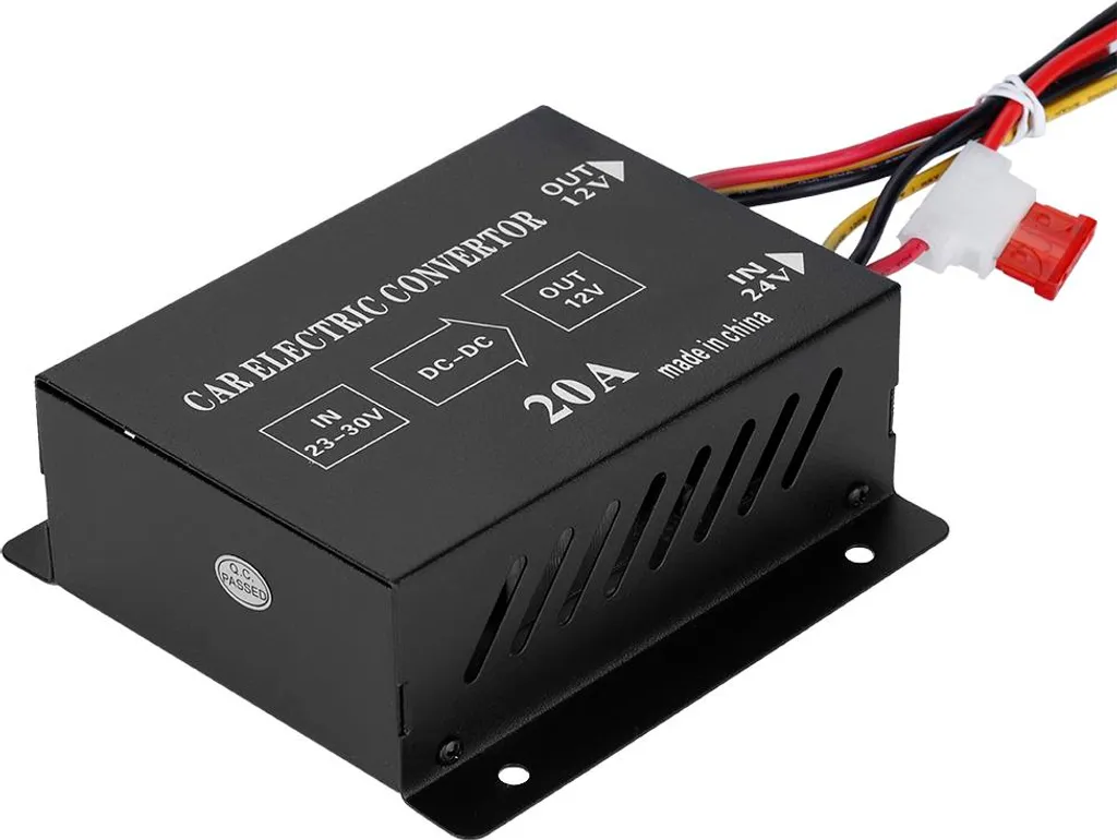 Alimentatore Portatile 24V Per Auto Convertitore DC-DC Step-down 24V→20V 10A /20A/30A – Regolatore Di Tensione 570W Per Auto E Impianti Industriali Alimentatore Portatile 24V Per Auto Convertitore DC-DC Step-down 24V→20V 10A /20A/30A – Regolatore Di Tensione 570W Per Auto E Impianti Industriali