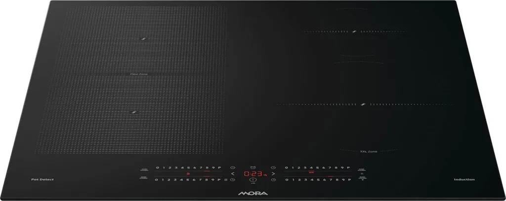 Table de cuisson induction vitrocéramique Mora VDIS 677 C noir