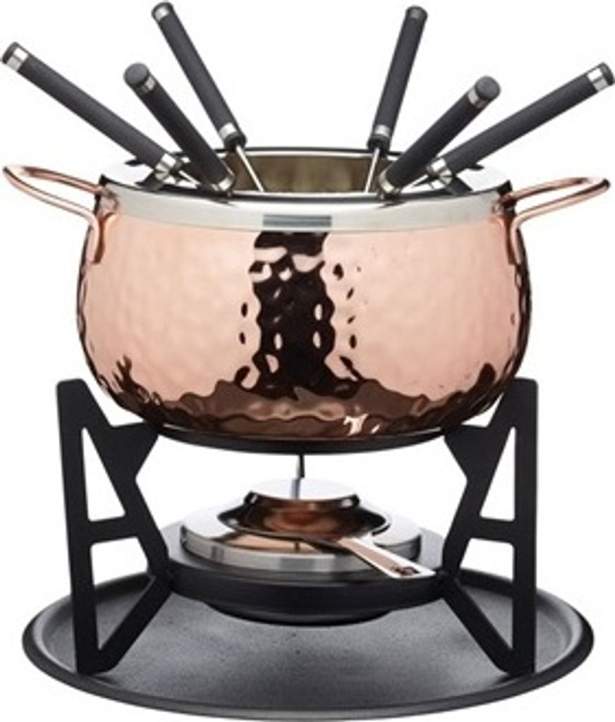 Artesà Fondue Sada Se Surovým Efektem V Měděném Dizajnu Obrázek produktu 