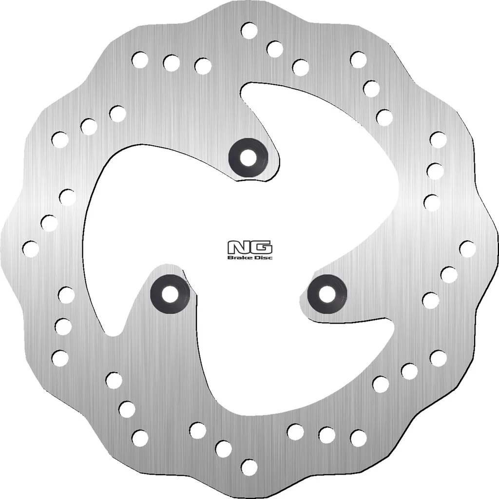 Disque de frein NG 1974X 220 mm rigide FXD Wavy pour moto et scooter