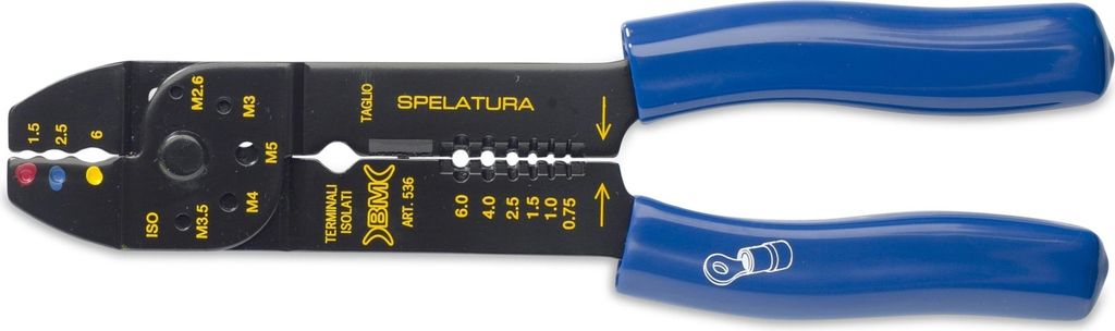 Crimpzange Werkzeug für isolierte/unisolierte Adernhülsen Kabelschuhe