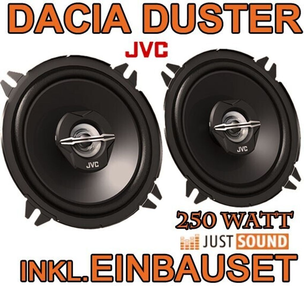 Dacia Duster - Lautsprecher - JVC CS-J520 - 13cm Koaxe Produktbild 