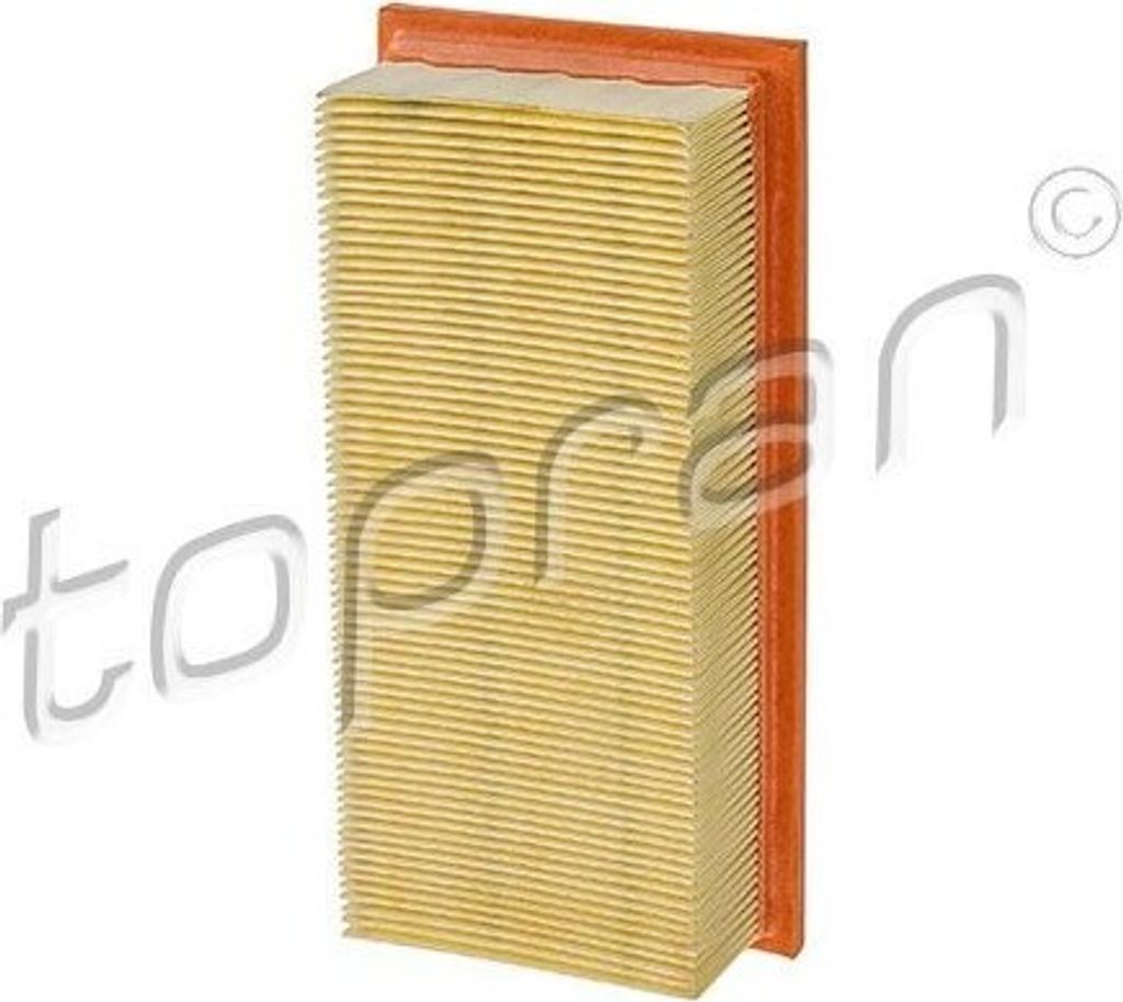 Luftfilter TOPRAN 101 037 für VW GOLF II (19E, 1G1) Filtereinsatz Rechteckig