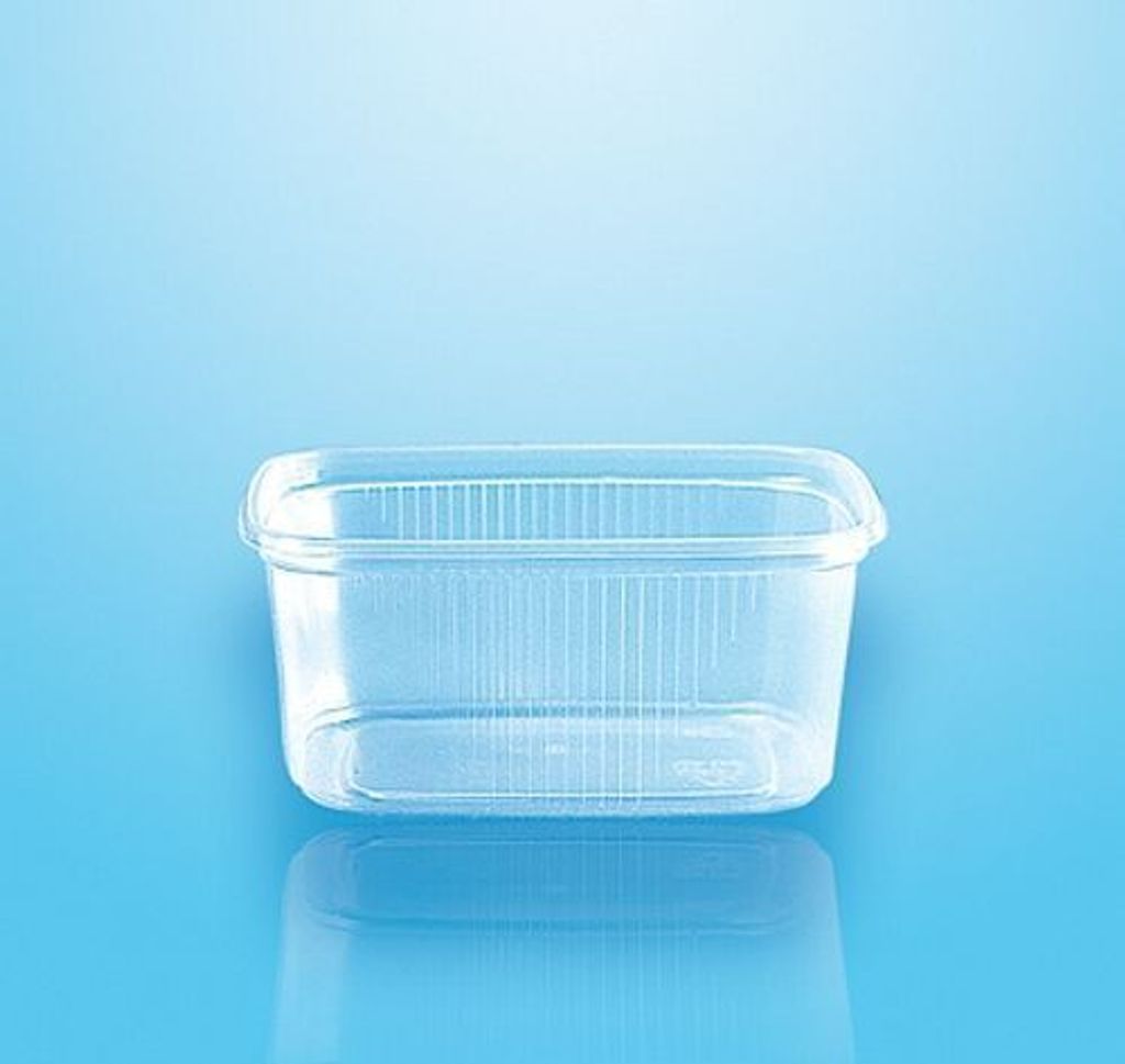 1000 tradingbay24 Verpackungsbecher, PP eckig 250 ml 4,9 cm Produktbild 