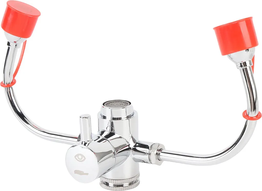 Douche oculaire d'urgence avec adaptateurs M24 M22 M20 pour robinet - 6