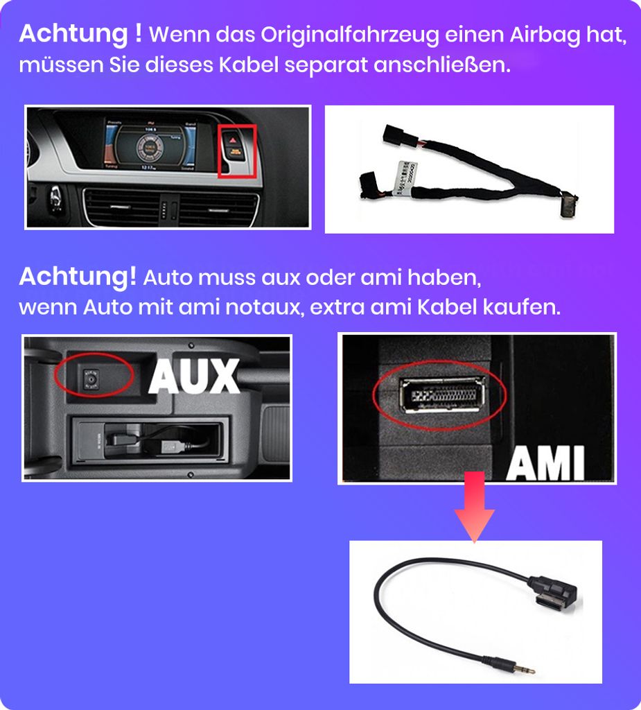 10.25''2+64GB kabelloses CarPlay für Audi A4 Kaufland.de