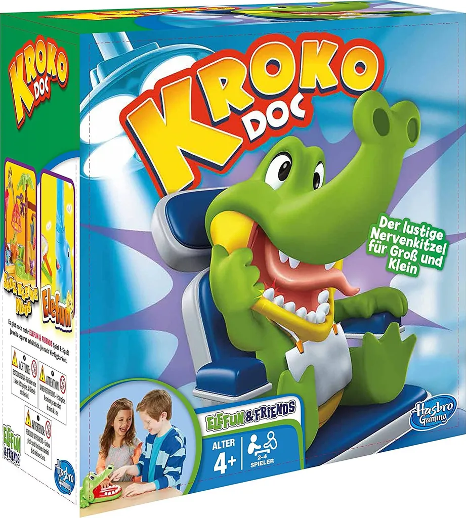 Croco Doc Anti-Stress et Jeu d'Adresse pour Calmer l'Ennui des Petits