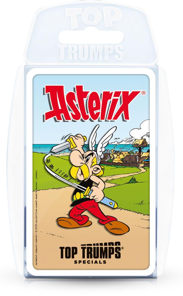 Top Trumps Asterix gioco di carte quartetto gioco di carte Immagine del prodotto 