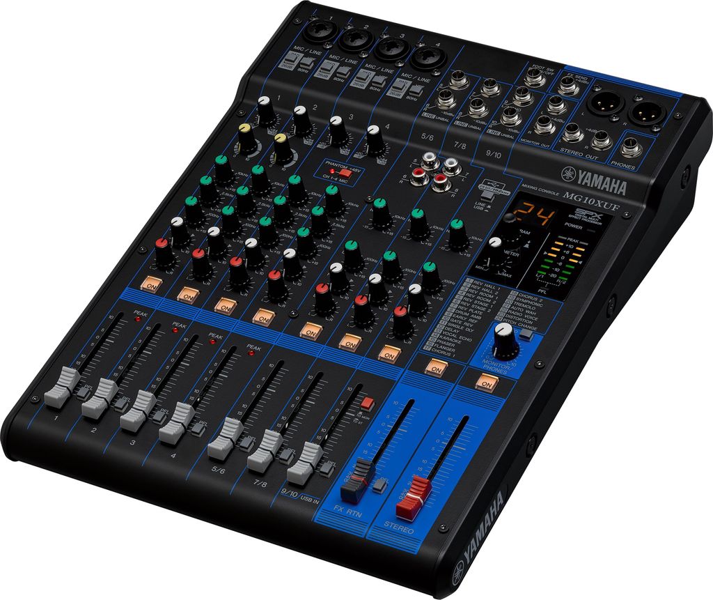 Yamaha MG10XUF Audio-Mixer 10 Kanäle