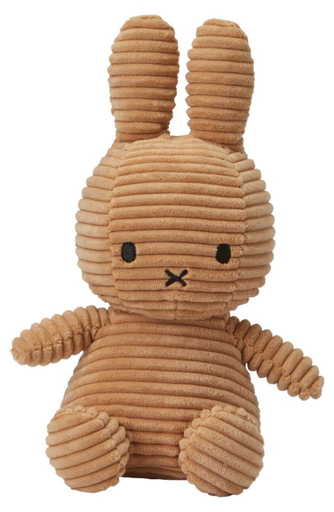 Miffy, peluche de pana, 23 cm, ecológico, color beige Imagen del producto 