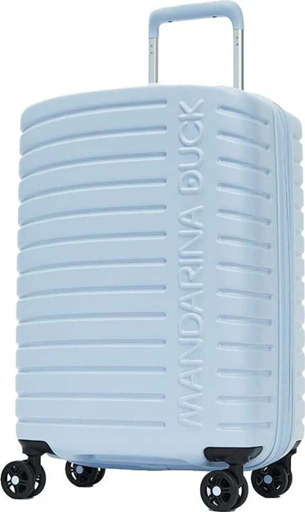 Bagage de Voyage Mandarina Duck Flyduck - Valise Souple à 4 Roues Bleue