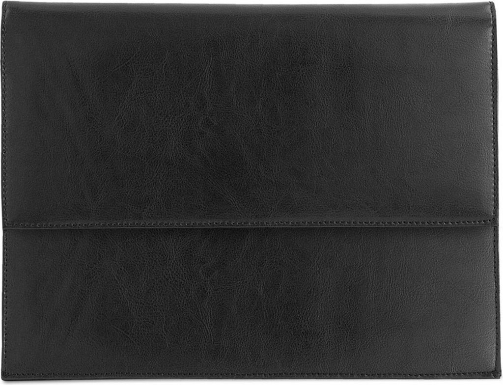 eFabrik Schutztasche für ACEPAD A96 Tasche Leder Schutz Hülle Cover Ledertasche Lederhülle Sleeve Zubehör Schwarz