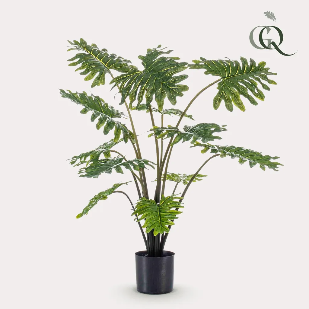 Philodendron synthétique haute qualité 80 cm Green boutiQ sans entretien