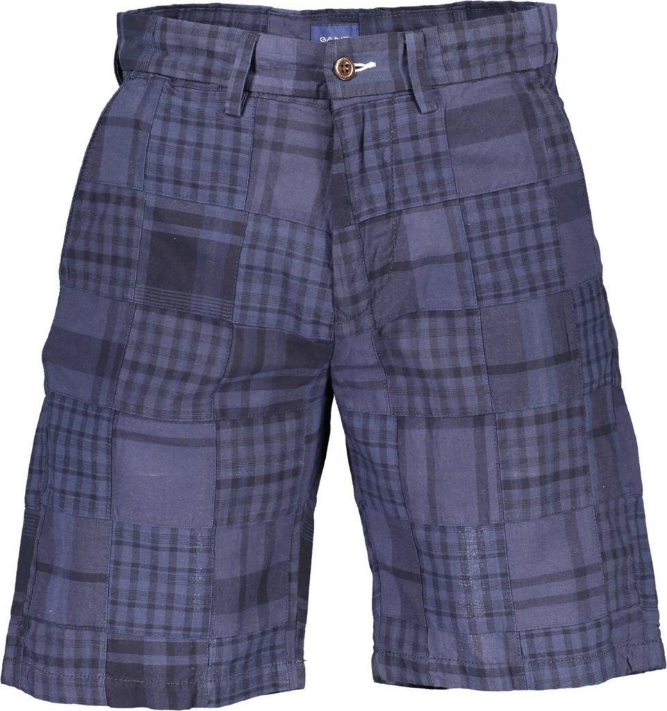 Elegante Bermuda-Shorts für Herren in Blau mit 5-Taschen-Design