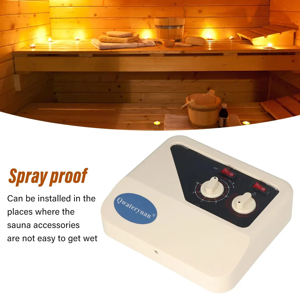 Unité de commande pour poêle de sauna 380V triphasé et accessoires 15kW - 9