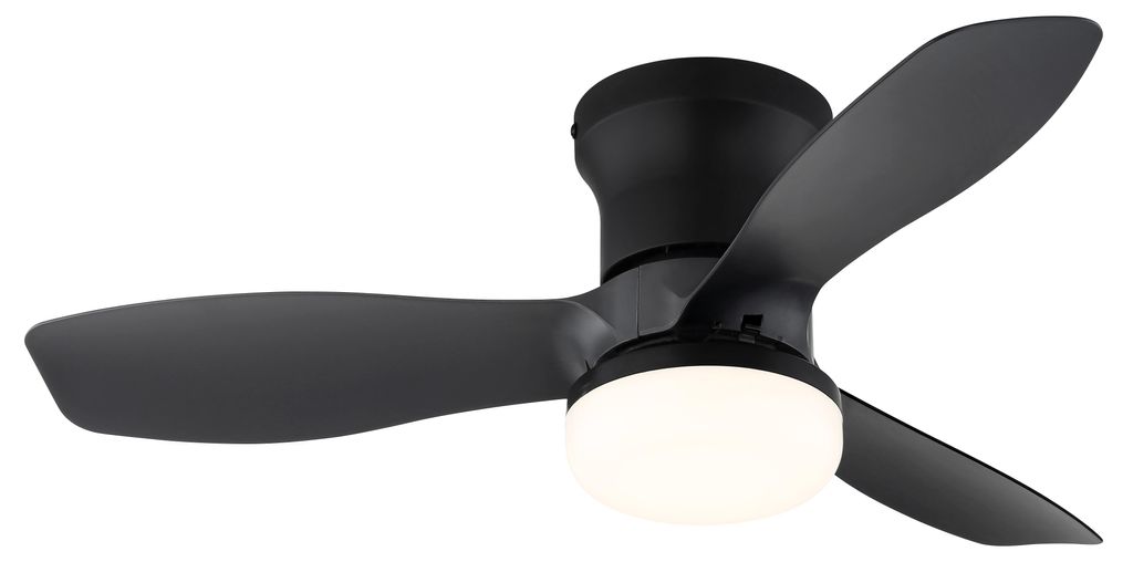 Stropný ventilátor s LED osvetlením a diaľkovým ovládaním Obrázok produktu 