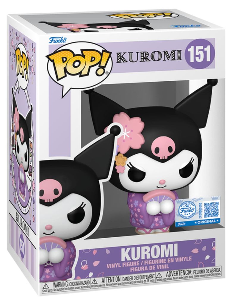 FUNKO POP! Vinyl Figur Hello Kitty Kuromi in Kimono 151  Produktbild 