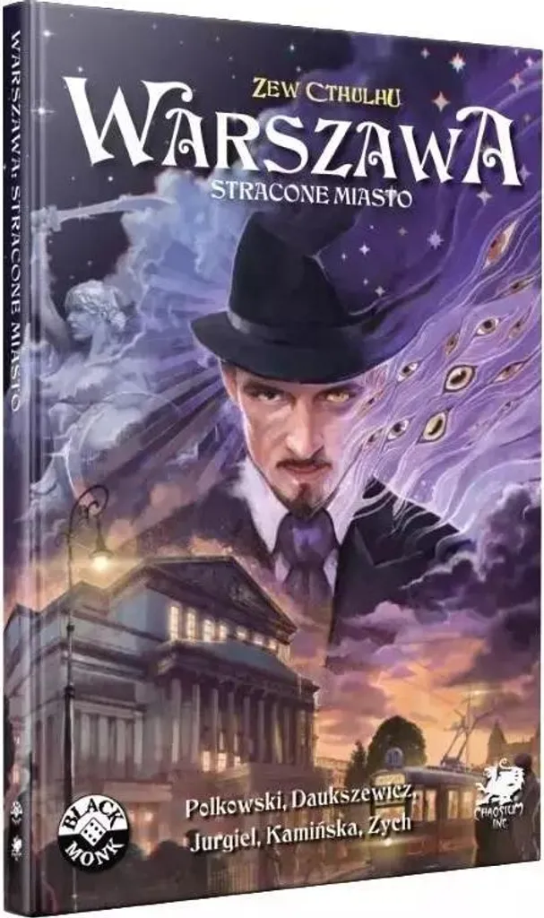 Zew Cthulhu Varsovie La Cité Perdue Black Monk Édition Collector JDR