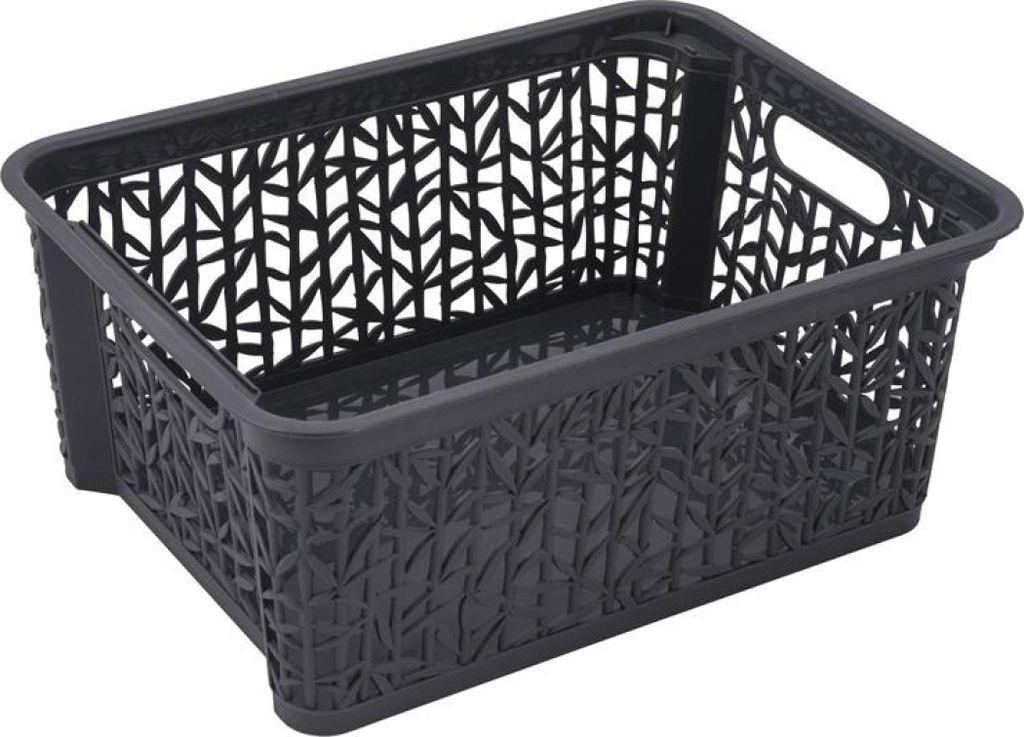 Branq Basket Bamboo 3 - anthrazit