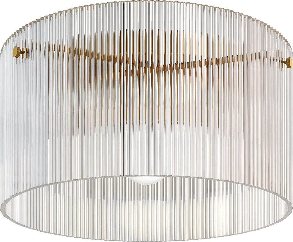 Lustre plafonnier LED E27 design transparent pour salle à manger - 2
