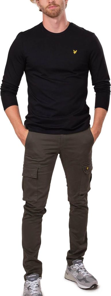 LYLE & SCOTT - Essential T-Shirt für Herren mit langen Ärmeln - Größe S