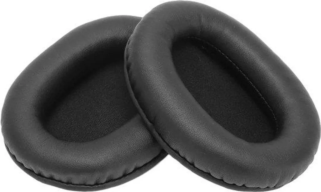 Coussinets anti-douleur pour casque gaming en mousse noire Traumschaum
