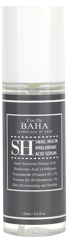 Cos De BAHA, SH, Schneckenmucin-Hyaluronsäure-Serum, 120 ml Produktbild 