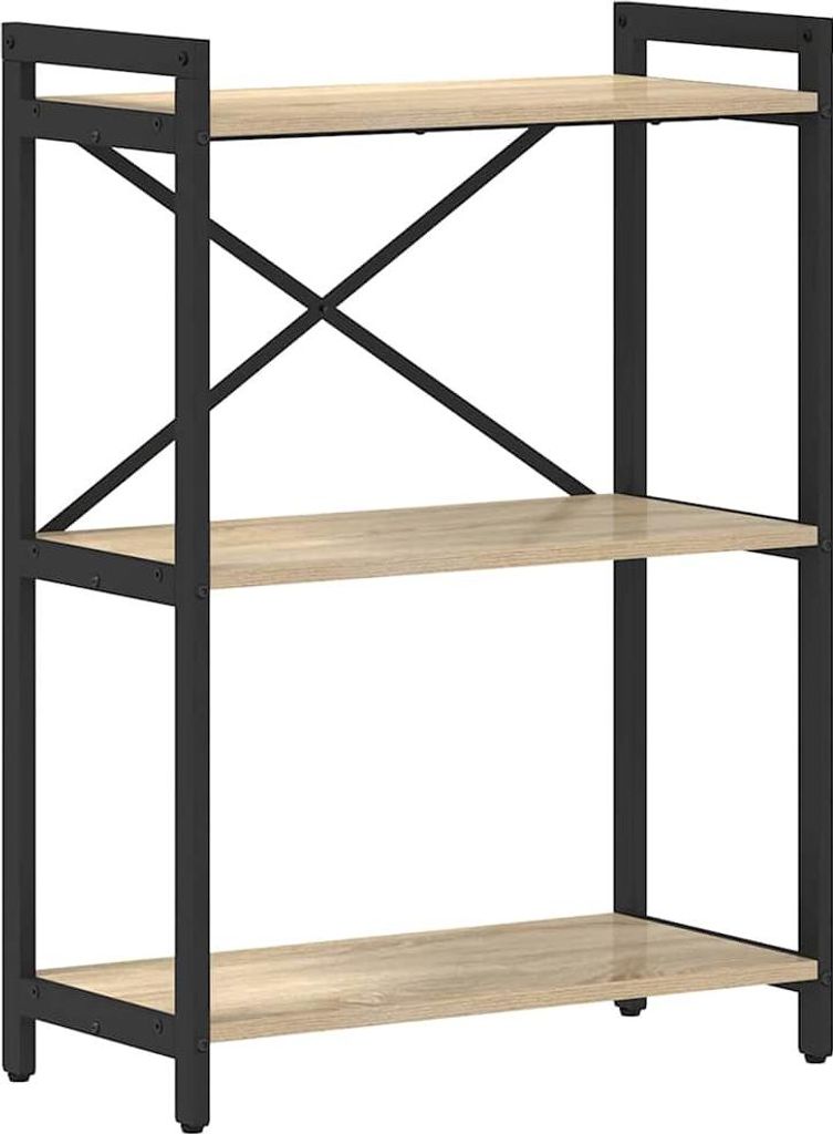 vidaXL Bücherregal Sonoma-Eiche 60 x 30 x 85 cm Holzwerkstoff