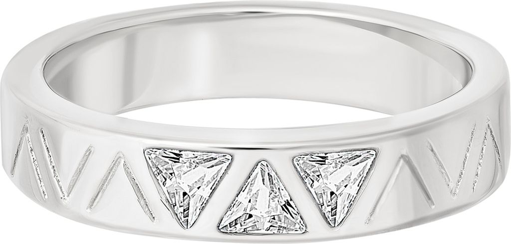 cai Ring 925/- Sterling Silber weiß 060 (19,1) Zirkonia 360272498
