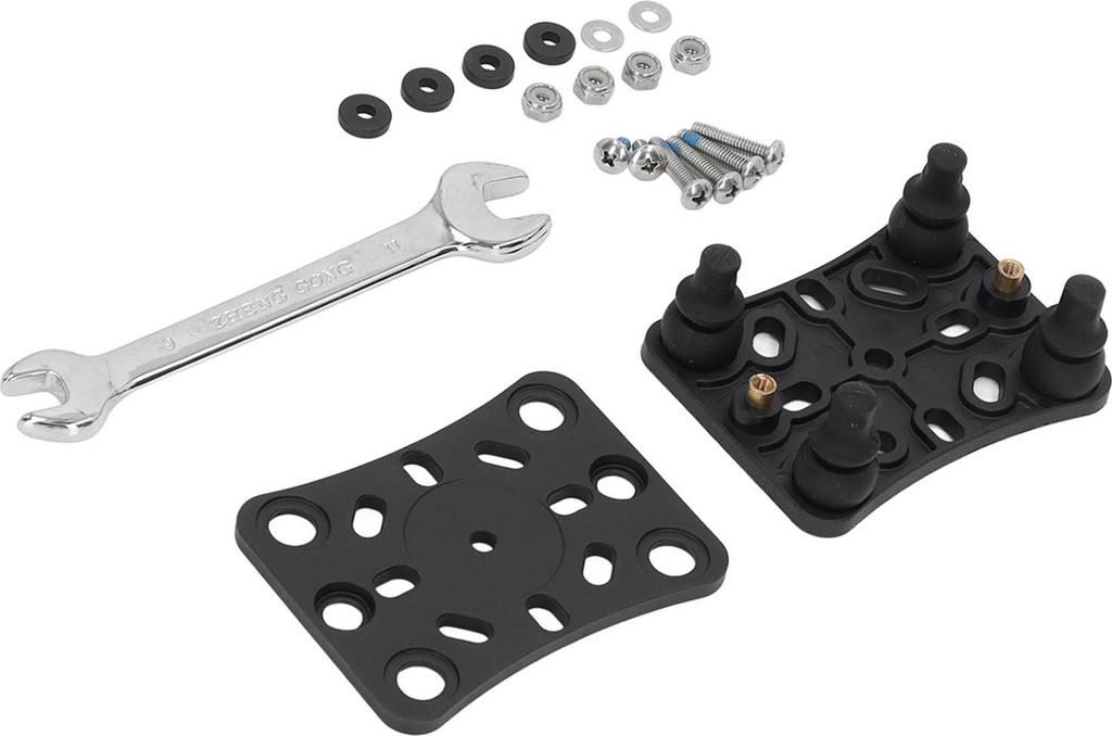 Motorrad Handyhalter Stoßdämpfer Halterung Puffer Schwarz für ATV UTV