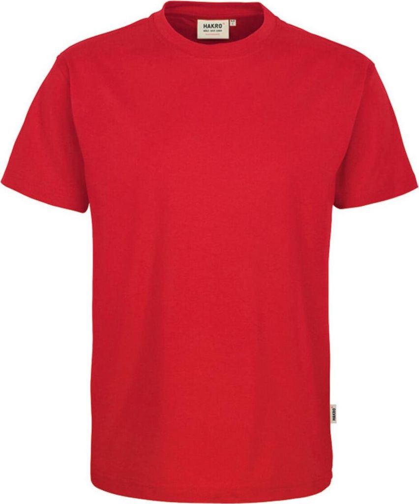 HAKRO T-Shirt Mikralinar 281, rot, M