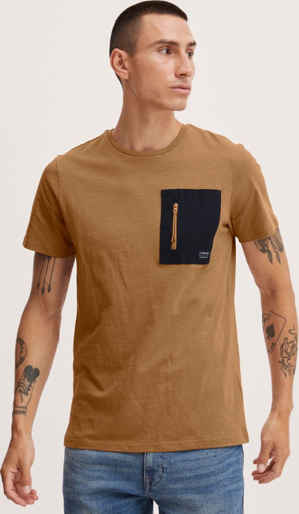 11 Project PRFrode - 20715230ME Herren T-Shirt Longshirt Basic