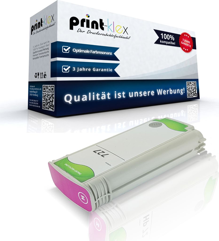 Kompatible Tintenpatrone für HP DesignJet T 1500 ePrinter DesignJet T 1500 ePrinter 36 Inch DesignJet T 1500 ePrinter PS 36 Inch DesignJet T 1530 ...