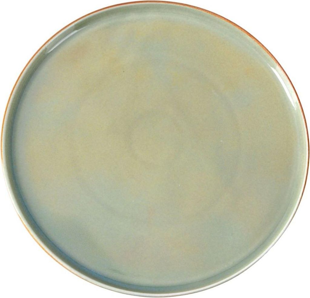 COMAS OLIVA flacher Teller 24 cm, 6 Stück, Porzellan