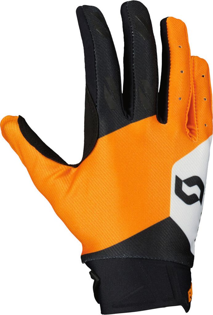 Scott Evo Track Motocross Handschuhe, schwarz/orange, L