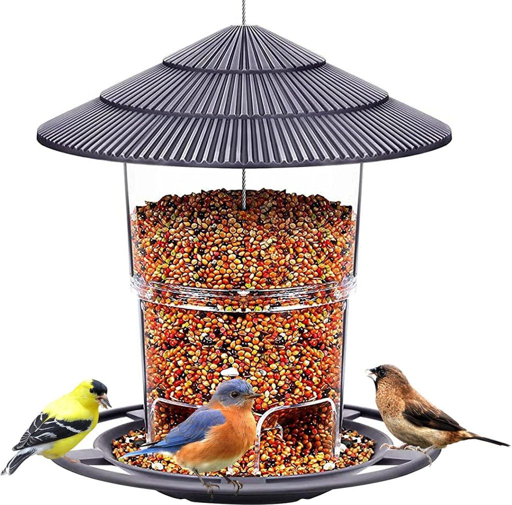 Vogelhaus zum Aufhängen, Vogelfutterspender für Wildvögel, Produktbild 