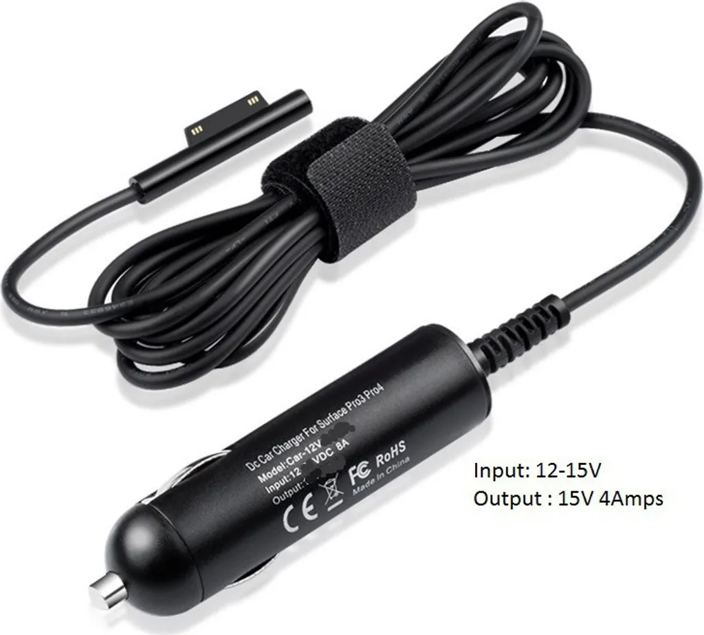 Évitez la Panne de Batterie en Voiture pour votre Surface Pro 6 Book