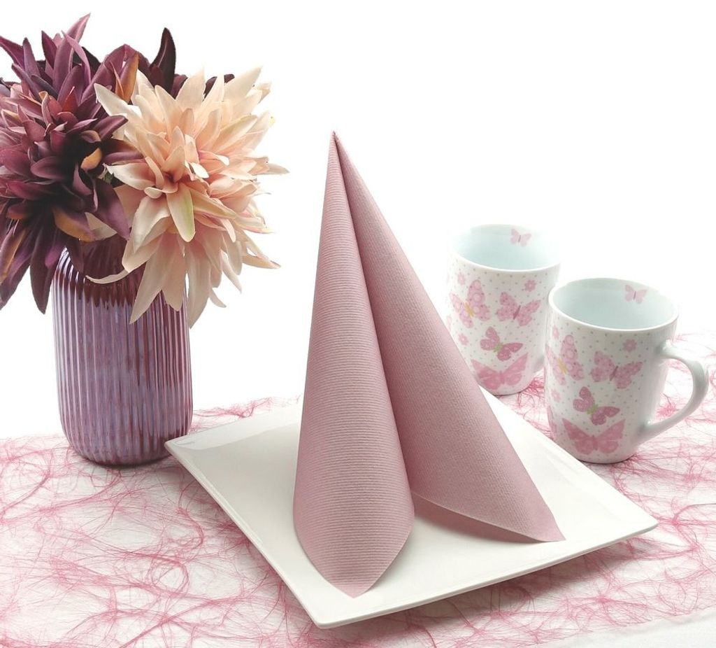 Airlaid Serviette Pastell Altrosa, 40 x 40 | Kaufland.de