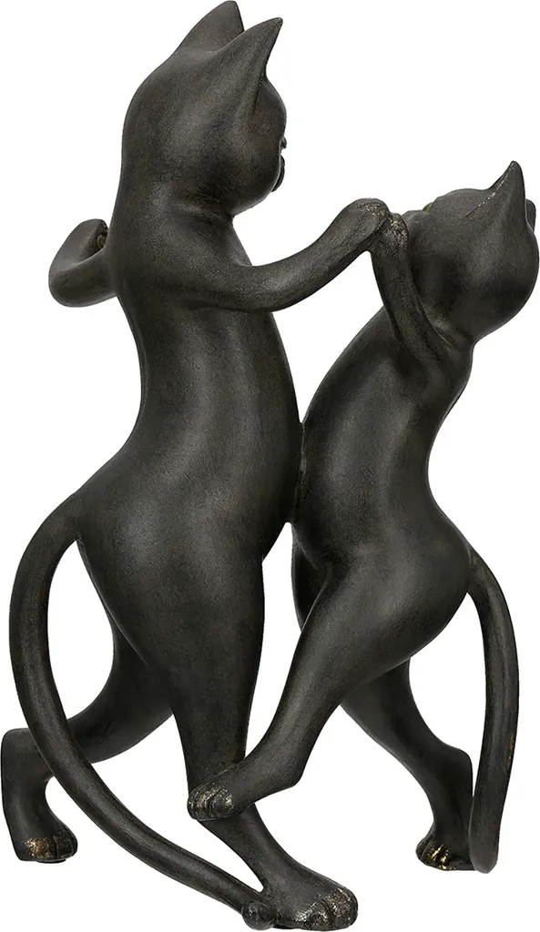 Figurine Chat Noir Gatto Gilde 30,5cm : Décoration Durable qui ne Casse Pas
