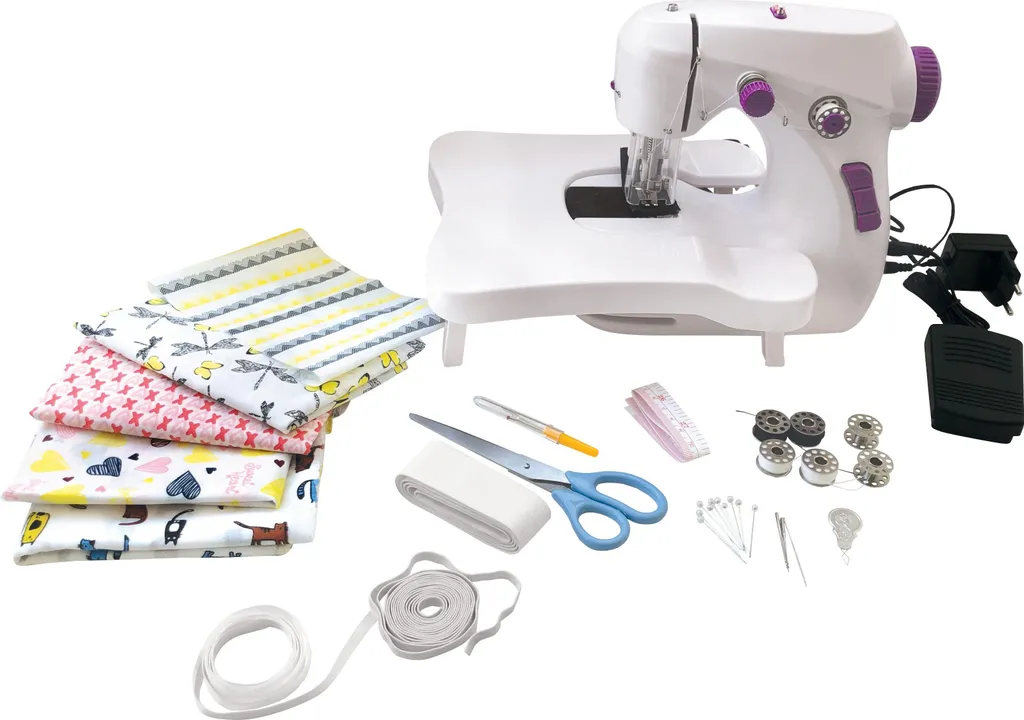 Machine à coudre enfant lumineuse - Jouet éducatif de stylisme créatif