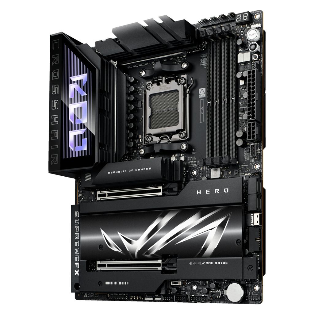 ASUS ROG CROSSHAIR X870E HERO AMD X870E Sockel AM5 ATX Produktbild 3